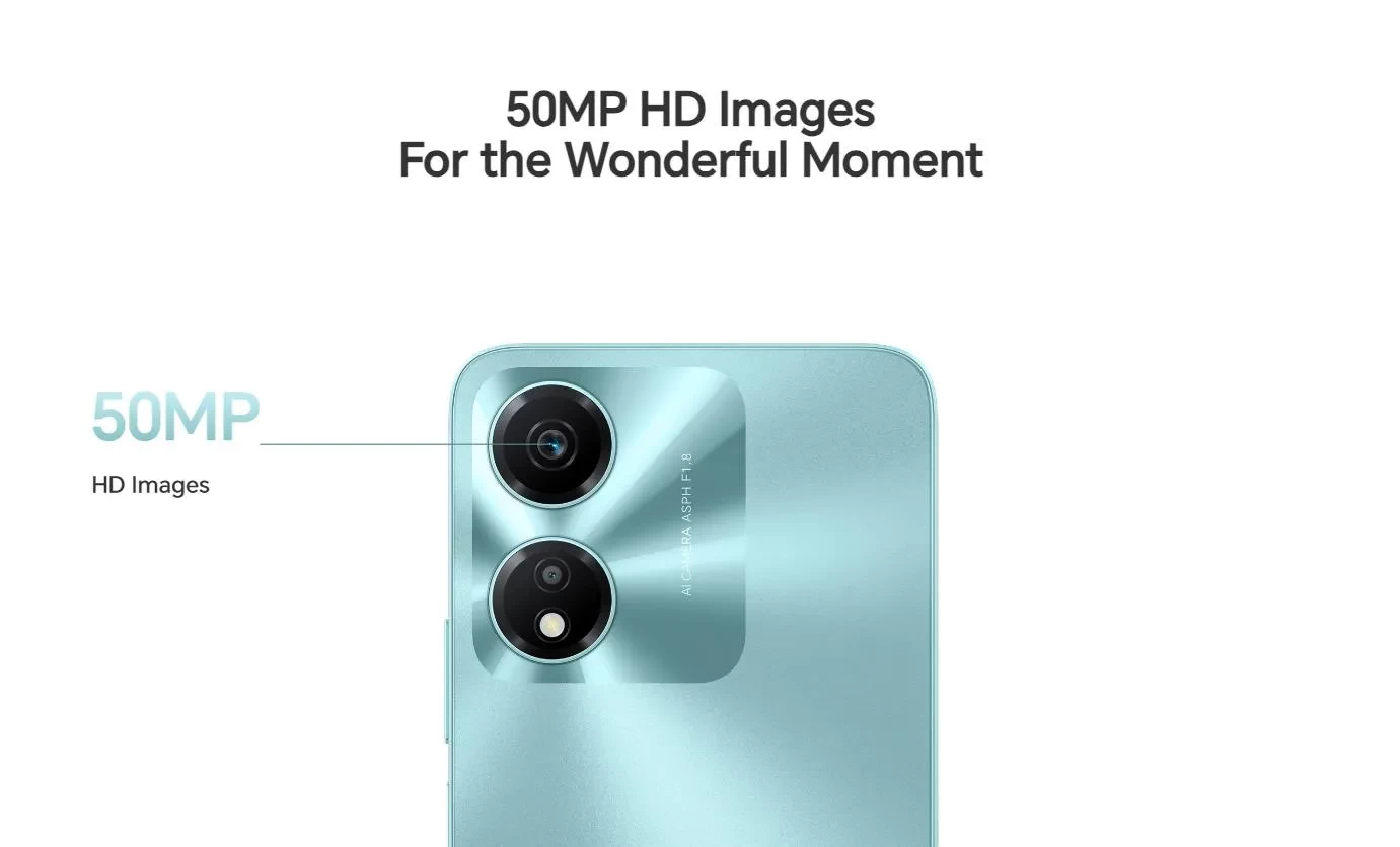 Honor X5 Plus - Ống kính 50MP thỏa sức đam mê quay chụp