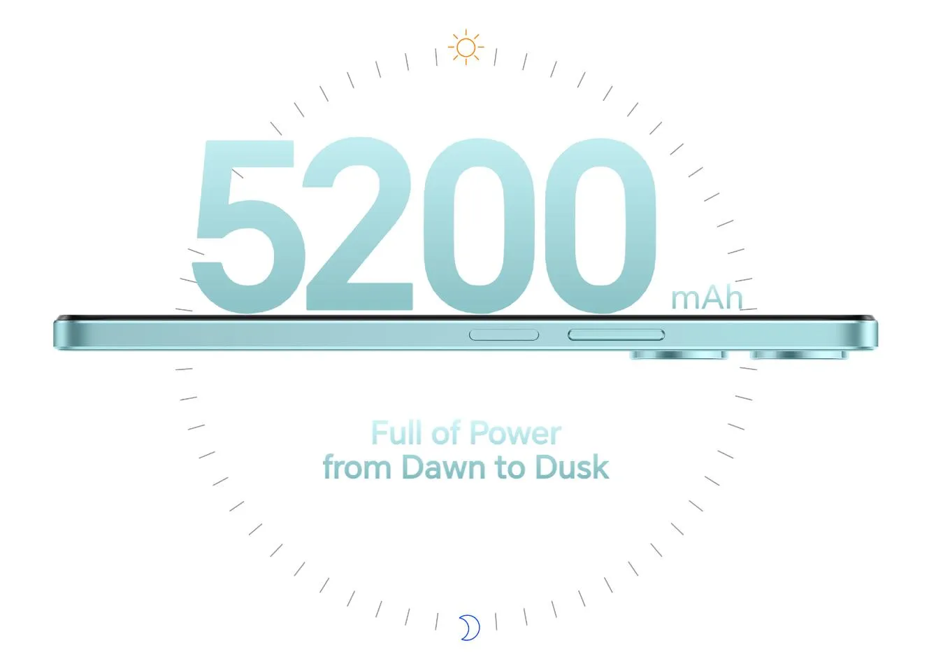Honor X5 Plus - Pin Lithium Polymer 5200mAh bền bỉ cả ngày dài