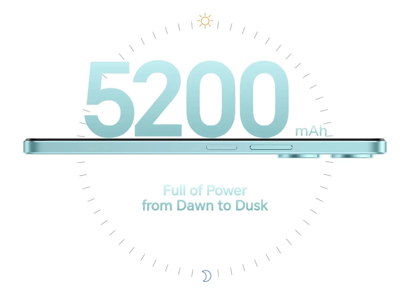 Honor X5 Plus - Pin Lithium Polymer 5200mAh bền bỉ cả ngày dài