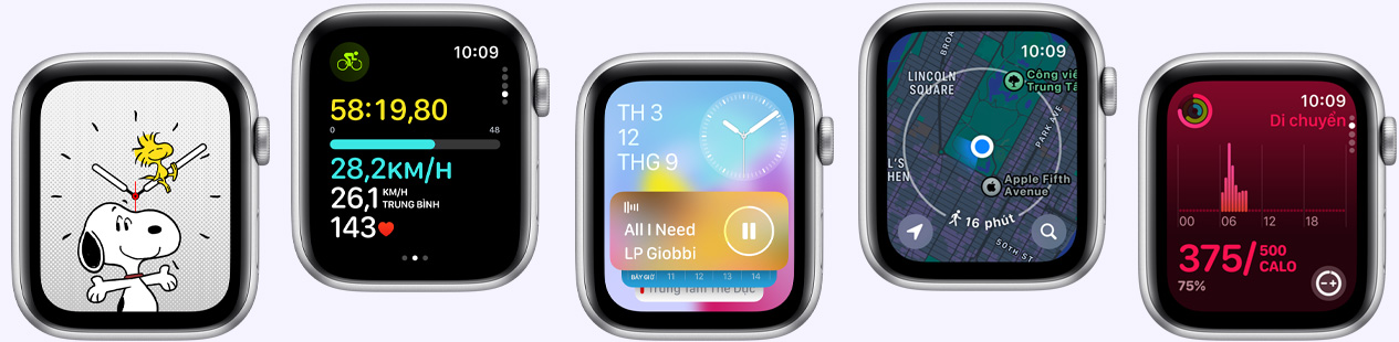 Apple Watch SE 2023 - Hệ điều hành watchOS 10 hoàn toàn mới