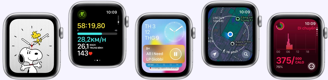 Apple Watch SE 2023 - Hệ điều hành watchOS 10 hoàn toàn mới