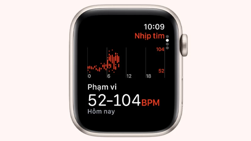 Apple Watch SE 2023 cung cấp tính năng theo dõi nhịp tim liên tục