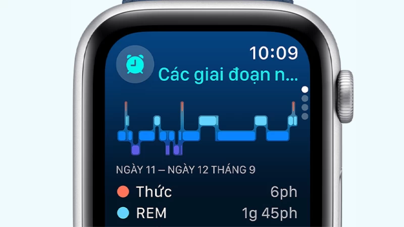 Apple Watch SE 2023 đi kèm với ứng dụng Ngủ