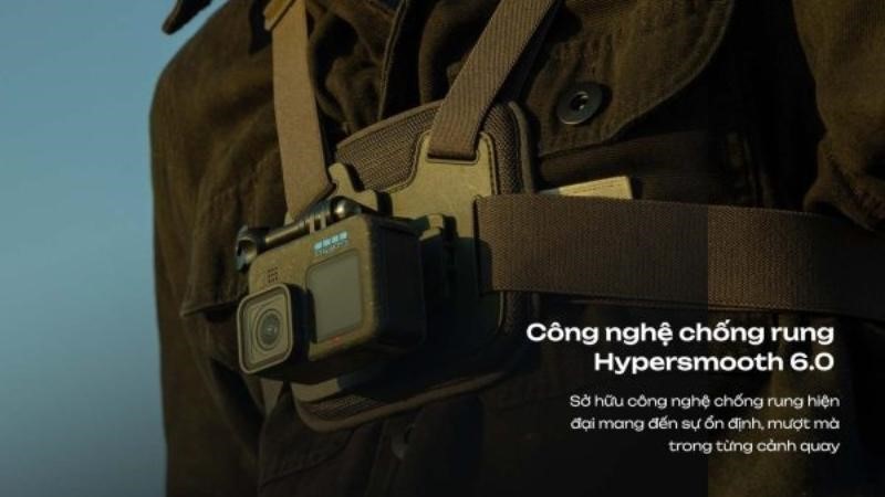 GoPro 12 Black - Chống rung HyperSmooth 6.0 tân tiến nhất