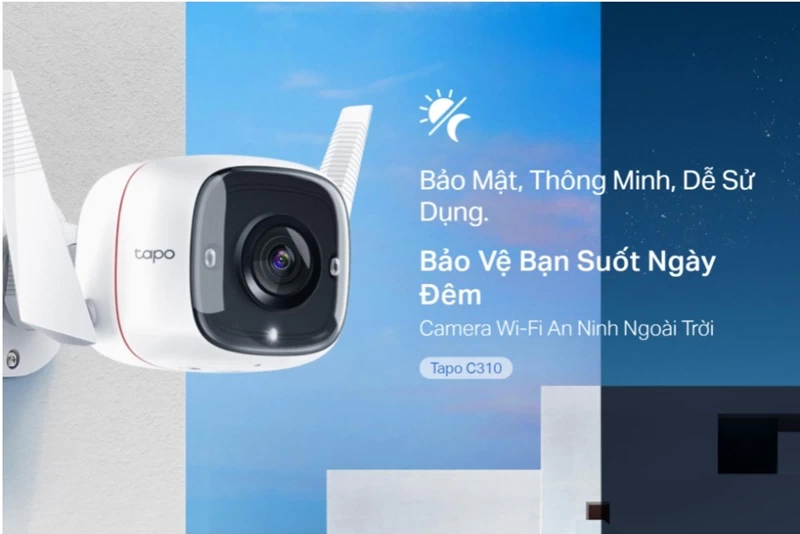 TP-Link Tapo C310 3MP hỗ trợ nhìn đêm
