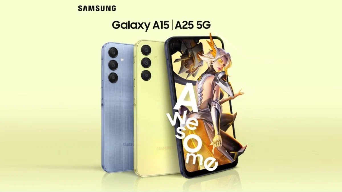 Samsung Galaxy A15 trang bị màn hình AMOLED 90Hz