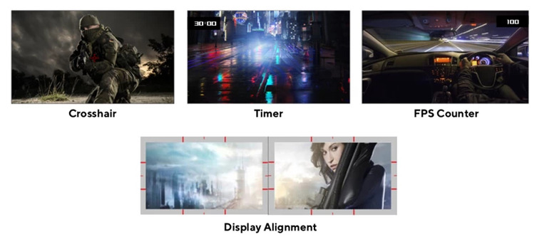 Công nghệ GamePlus độc quyền trên Asus VA24EHF