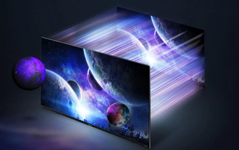 Casper QLED 4K 55QG8000 sở hữu thiết kế tràn viền