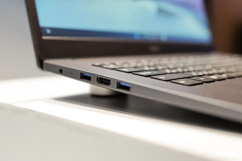 Xiaomi Redmibook 15 được trang bị đa dạng cổng kết nối