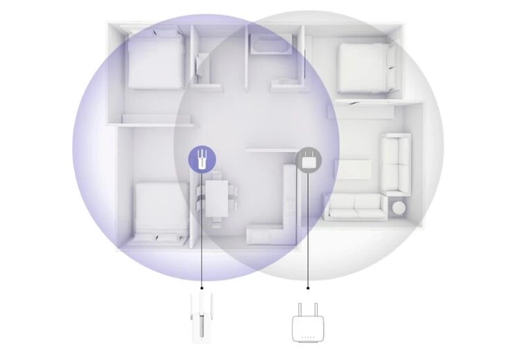 Thiết bị mở rộng sóng Wifi Chuẩn N Mercusys MW300RE Tốc độ tải 300Mbps chạy trên băng tần 2.4GHz, đạt chuẩn IEEE 802.11n/g/b. Mở rộng tín hiệu vùng phủ sóng 15m