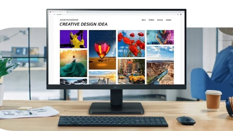 Màn hình LG 22MR410-B - Chính hãng Full HD 1920x1080 pixel và kích thước 21,45 inch.