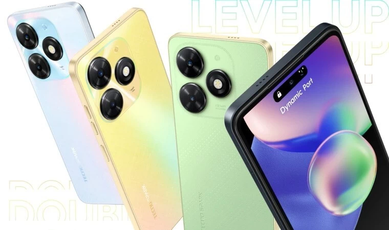 TECNO SPARK Go 2024 (4GB/64GB) Thiết kế trẻ trung, năng động, đầy cá tính, sang trọng, tinh tế.