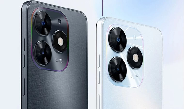 TECNO SPARK Go 2024 (4GB/64GB) Camera chính 13MP, camera phụ 0.08MP, cam trước 8MP.