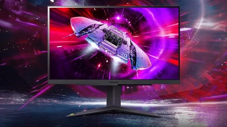 Màn hình LG 27GR75Q-B 3 cạnh viền siêu mỏng.