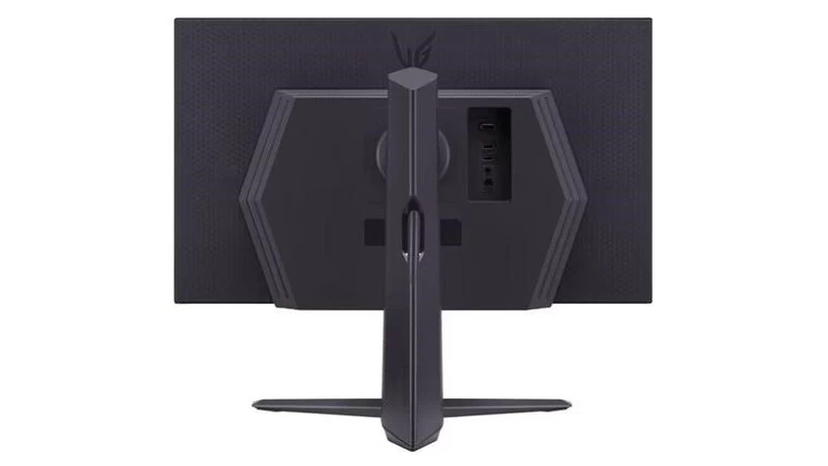 Màn hình LG 27GR75Q-B 2 cổng HDMI 2.2, 1 cổng DP 1.4 và 1 jack cắm tai nghe.