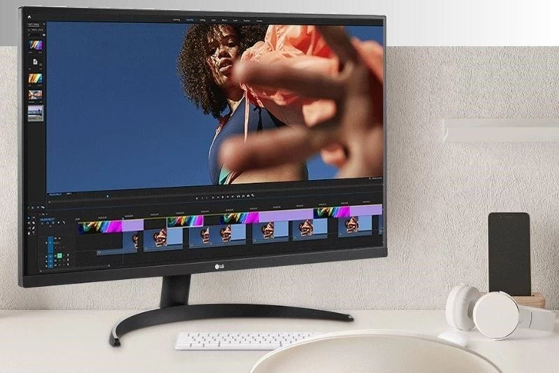 Màn hình LG 32UR500-B Công nghệ Dynamic Action Sync cùng tốc độ phản hồi 4ms.