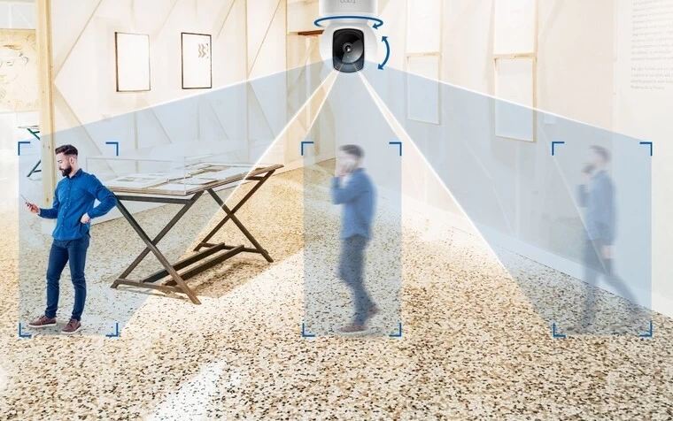 Camera IP Wi-Fi TP-Link Tapo C212 3M Chỉnh sửa lựa chọn các vùng ghi hình riêng tư.