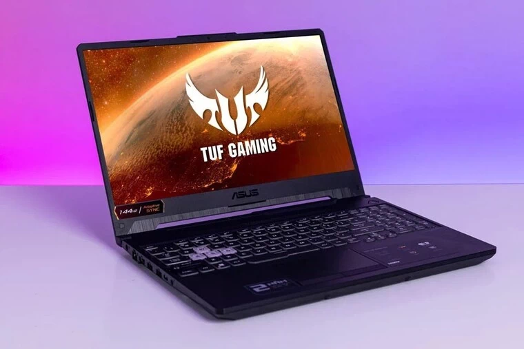 Laptop ASUS TUF Gaming F15 FX506HF-HN078W 15,6 inch, tấm nền IPS, 1920x1080, tần số 144Hz.