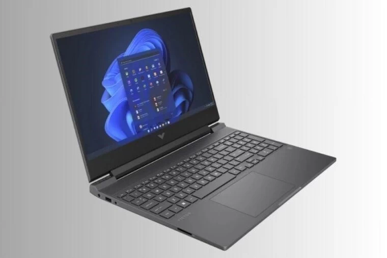 Laptop Gaming HP Victus 15-fa1155TX (952R1PA) 15.6 inch, Full HD, 1920x1080 pixels, 250 nits, tấm nền IPS, tấn số quét 144 Hz.