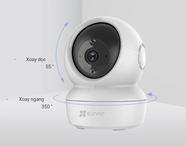 Camera IP Wifi Ezviz C6N 4MP quay 360 độ phương ngang và 55 độ phương dọc