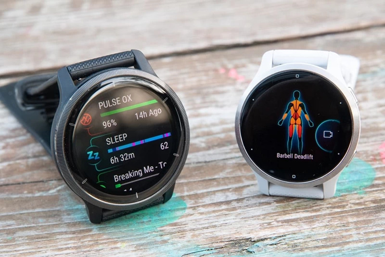 Garmin Venu 3S sử dụng vật liệu nhẹ, tạo cảm giác thoải mái