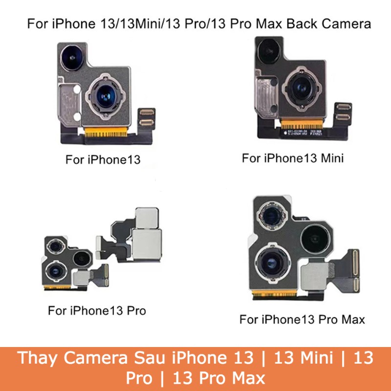 Thay camera sau IPhone 13 Mini / IPhone 13