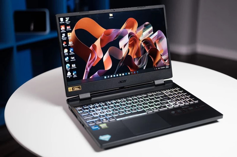 Acer Nitro 5 Tiger AN515-58-79UJ thiết kế laptop gaming