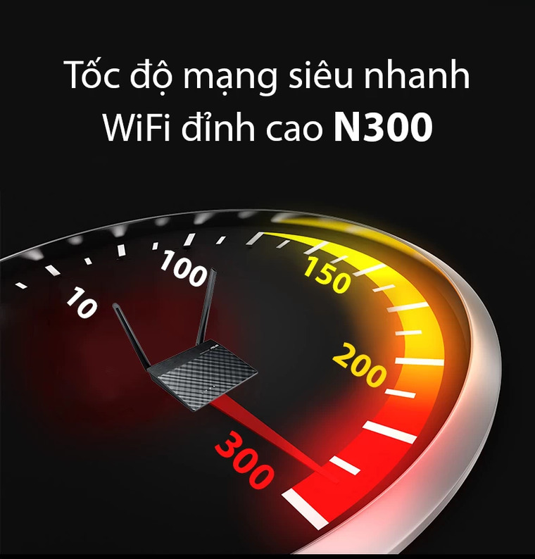 Router ASUS RT-N12+ cải thiện tốc độ mạng