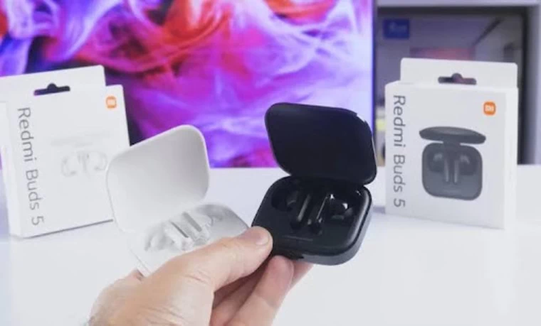 Tai nghe Redmi Buds 5 - Chính hãng Thiết kế chuẩn công thái học, thoải mái giảm tiếng ồn 99,5%.