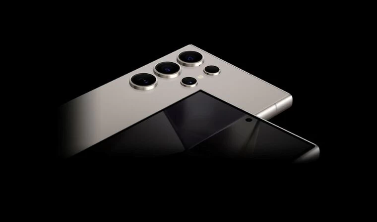 Samsung Galaxy S24 Ultra - Chính hãng Thiết kế khung viền chất liệu Titanium bền và nhẹ.