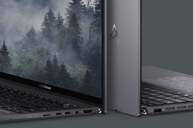 Laptop ASUS Zenbook 14 OLED UM3402YA cổng HDMI 2.1, cổng USB 3.2 Type A, 2 cổng USB 3.2 Type C, khe thẻ SD và jack tai nghe 3.5mm.