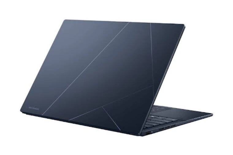 Laptop ASUS Zenbook 14 OLED UX3405MA Dòng sản phẩm cao cấp, sang trọng màu Xanh Ponder Blue, kim loại cao cấp.