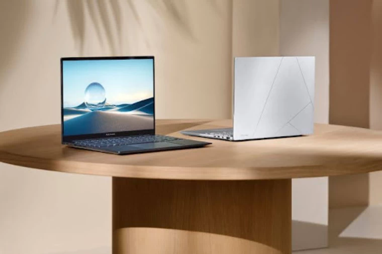 Laptop ASUS Zenbook 14 OLED UX3405MA Một dòng sản phẩm ra mắt năm 2023 được đánh giá tích cực với mức giá khoảng 34 triệu đồng.