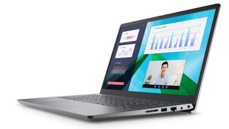 Laptop Dell Vostro 14 3430 RAM 8GB DDR4 2666Mhz, có thể lên 16GB cùng SSD M.2 PCLe 512GB.