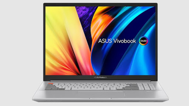 Laptop ASUS Vivobook 14X OLED Intel Core i5 12500H, RAM LPDDR4 16GB có tốc độ 3200MHz, ổ cứng M.2 NVMe PCIe 3.0 512GB và card đồ hoạ NVIDIA GeForce RTX 2050