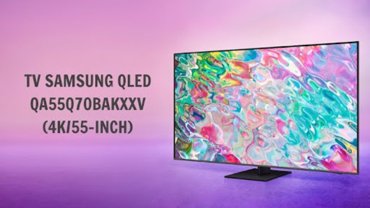 TV Samsung QLED QA55Q70BAKXXV 4K/55-inch thương hiệu từ Samsung