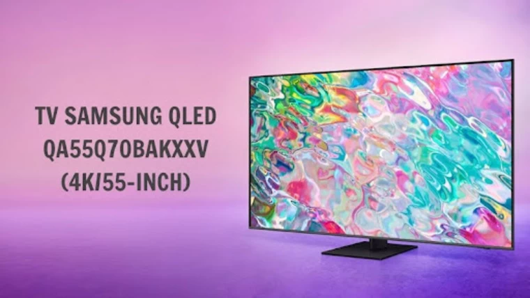 TV Samsung QLED QA55Q70BAKXXV 4K/55-inch TV Samsung QLED QA55Q70BAKXXV 4K/55-inch thương hiệu từ Samsung