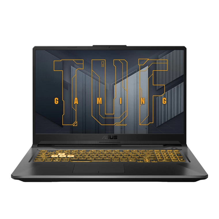 Laptop ASUS TUF Gaming F17 Kích thước 17.3 inch, độ phân giải Full HD, 62.5% sRGB, 144Hz.