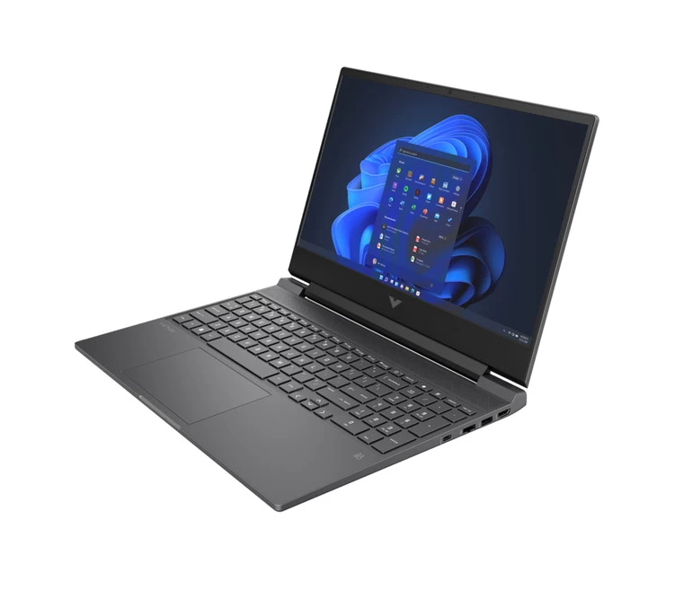 Gaming HP Victus 15 Tấm nền IPS, độ phân giải Full HD 1920x1080, tần số quét 144Hz.