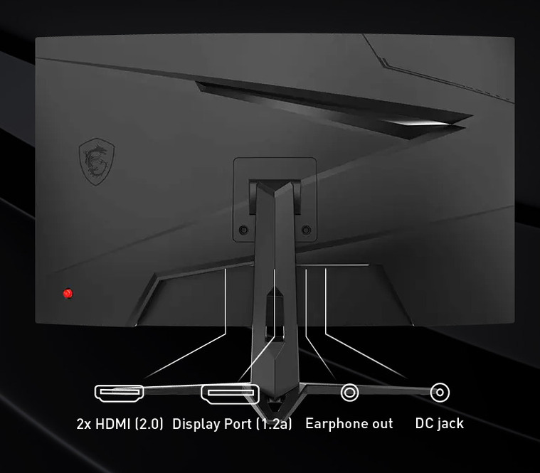 1 cổng Displayport 1.2a và 2 cổng HDMI 2.0b.