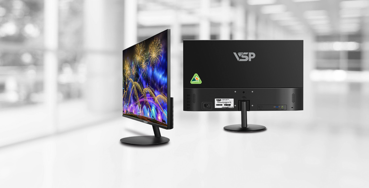 Màn hình VSP V2203H, 21.inch, FHD, VA, 75Hz, 5ms.
