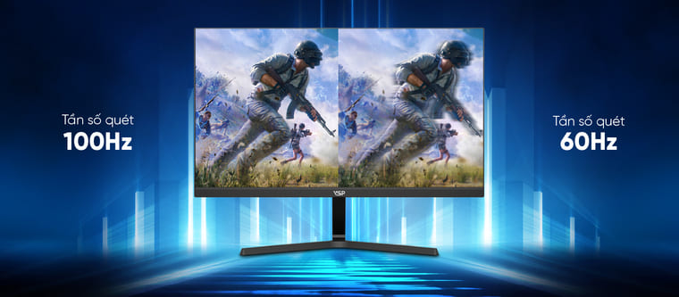 Màn hình VSP IP2510W1 (24.5inchFHD/IPS/100Hz/5ms)