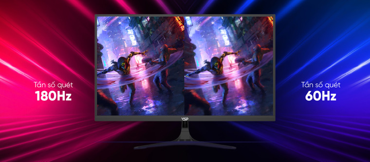 Màn hình Gaming VSP IP2718G (27inch/FHD/IPS/180Hz/1ms)