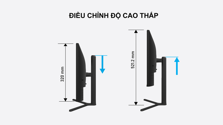 Màn hình Gaming VSP VG248B (23.8inch/FHD/IPS/165Hz/5.9ms)