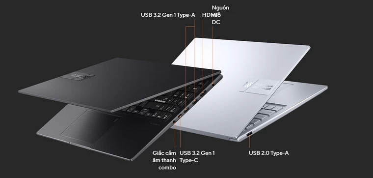 ASUS Vivobook 15X OLED M3504YA Laptop ASUS Vivobook 15X OLED M3504YA-L1332W (Ryzen 7 7730U/16GB/512GB/15.6inch FHD/Windows 11)