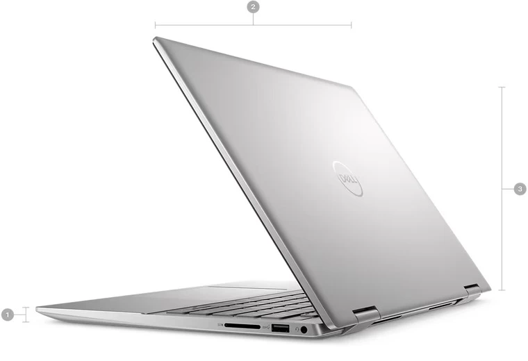 Dell Inspiron 14 7430 Laptop Dell Inspiron 14 7430 (N7430I58W1) - (i5-1335U/8GB/512GB/Intel Iris Xe/14inch/FHD/Cảm ứng/Windows 11/Office)