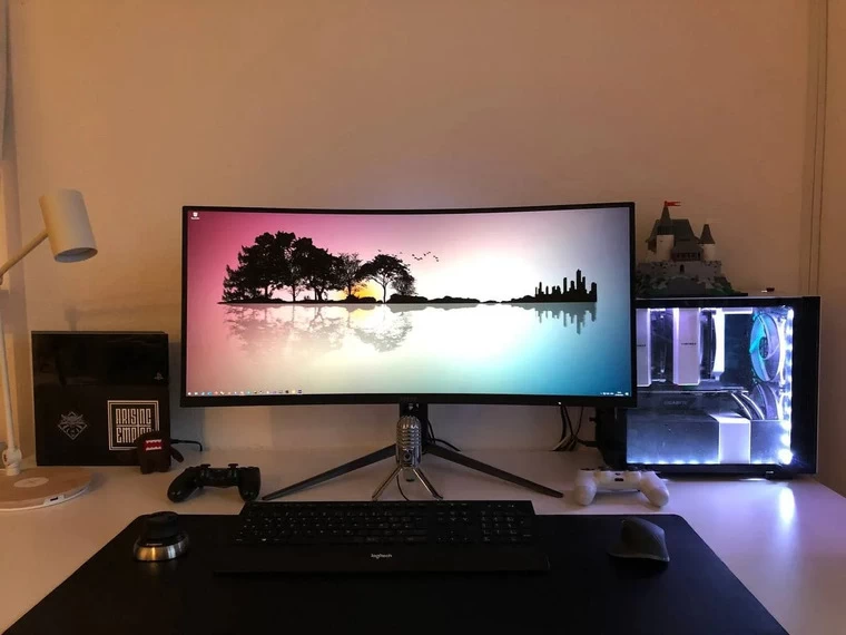 MSI Optix MAG342CQR Màn hình MSI Optix MAG342CQR - (34inch/UWQHD/VA/144Hz/1ms/Màn hình cong)