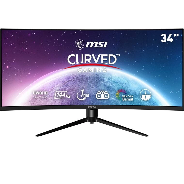 MSI Optix MAG342CQR Màn hình MSI Optix MAG342CQR - (34inch/UWQHD/VA/144Hz/1ms/Màn hình cong)