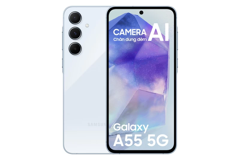 Samsung A55 Bảo mật hoàn thiện hơn với tính năng Samsung Auto Blocker.