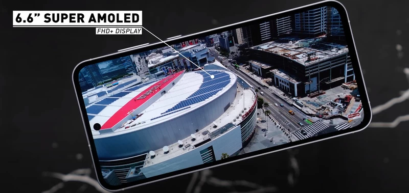 Samsung A55 Sở hữu khả năng hiển thị màu sắc đẹp mắt